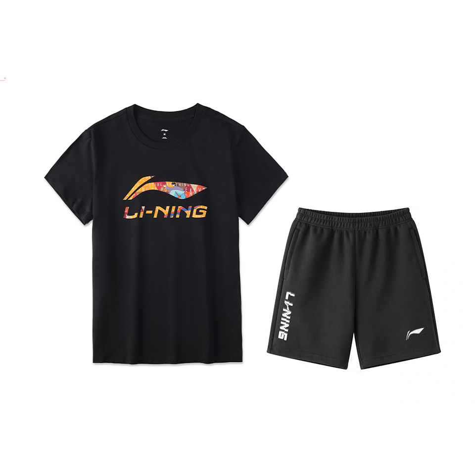 

LINING Повседневный спортивный костюм мужской черный