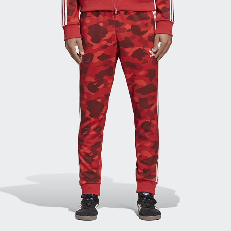 A Bathing Ape X Трикотажные штаны для мужчин Adidas Originals — фото 3