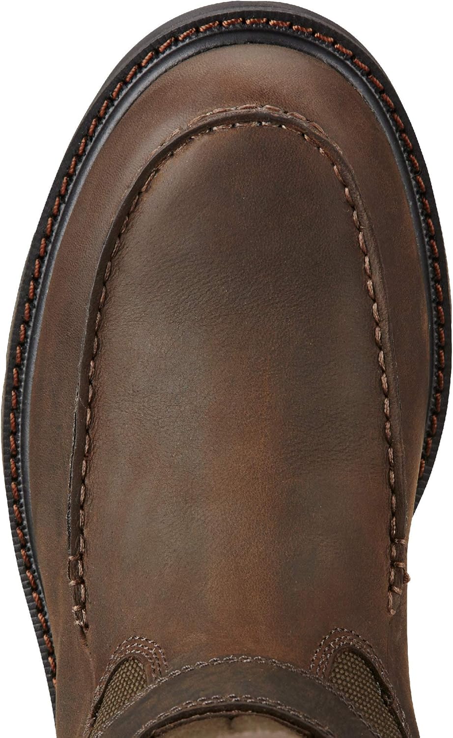 Мужские ботинки Ariat Groundbreaker с носком-мокасином H2O, темно-коричневый — фото 4