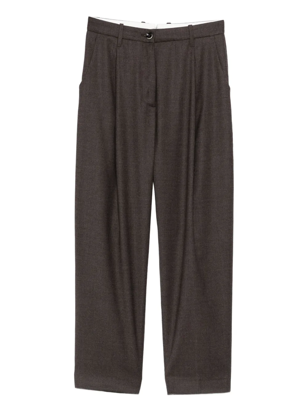 

Брюки со складками Nine In The Morning, коричневый