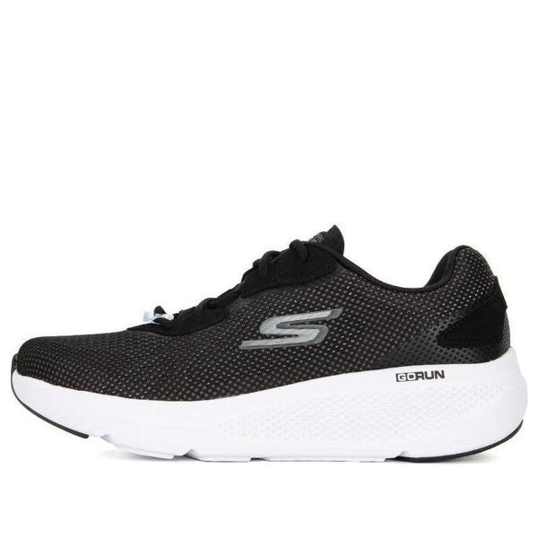 

Кроссовки go run elevate 'black white' Skechers, черный