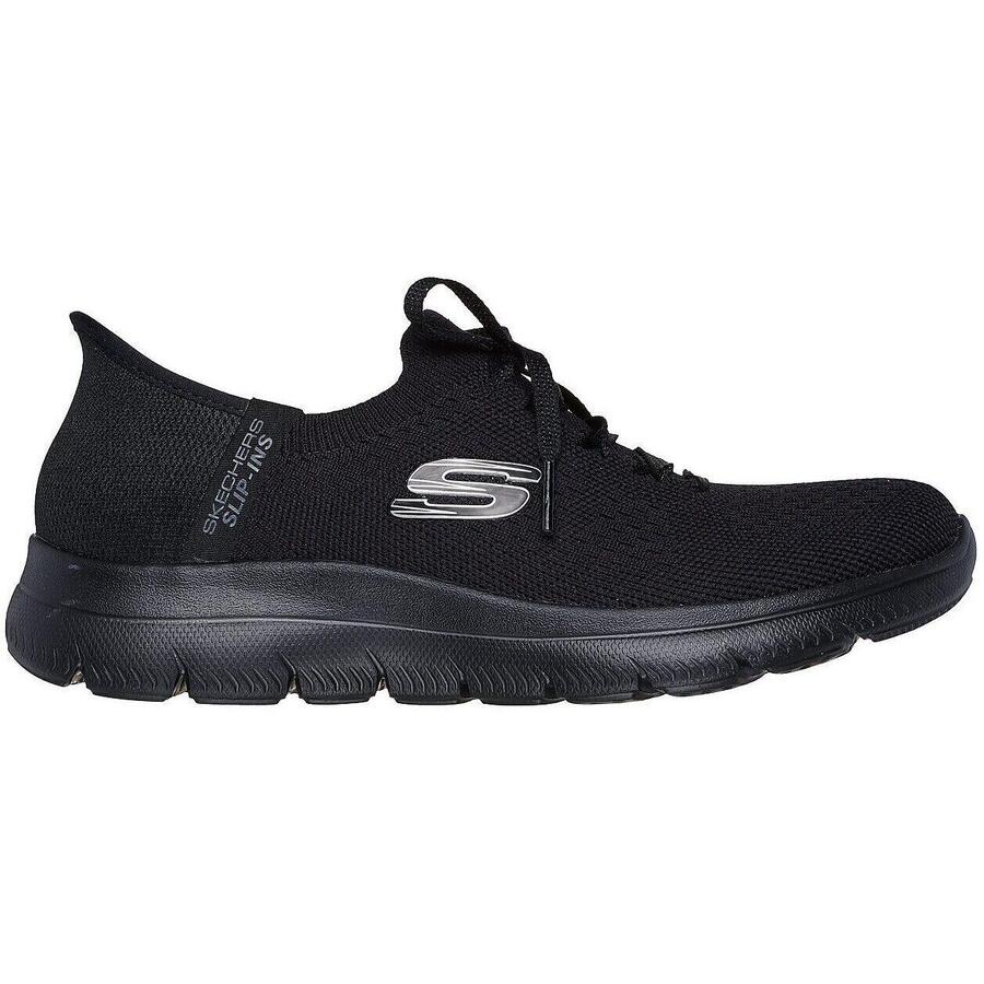 Skechers Summits — новые ежедневные кроссовки, черные, женские — фото 3