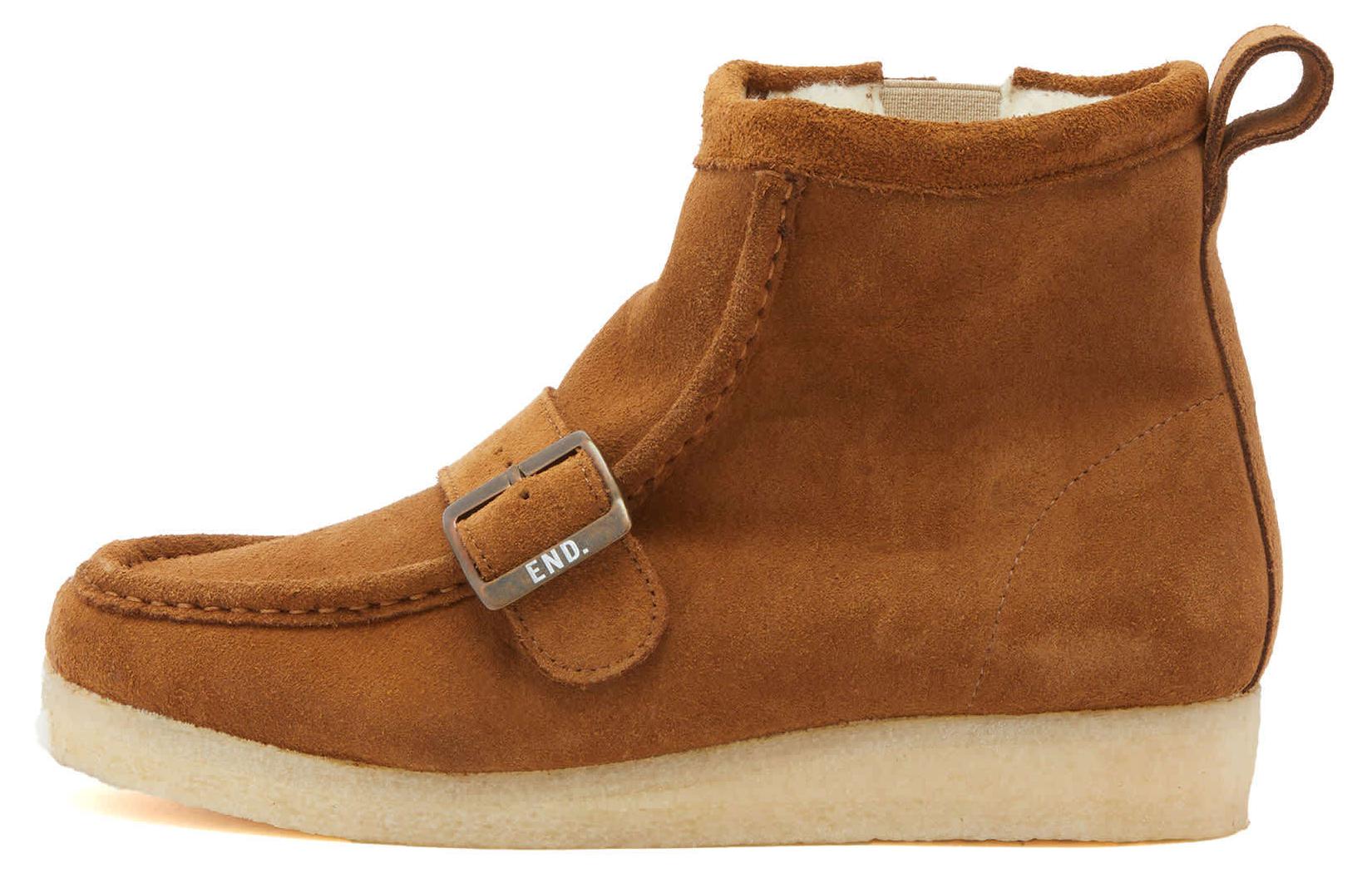 

Clarks Ботинки X END. X Beams Plus Walla Hi Strap 'Dark Brown'