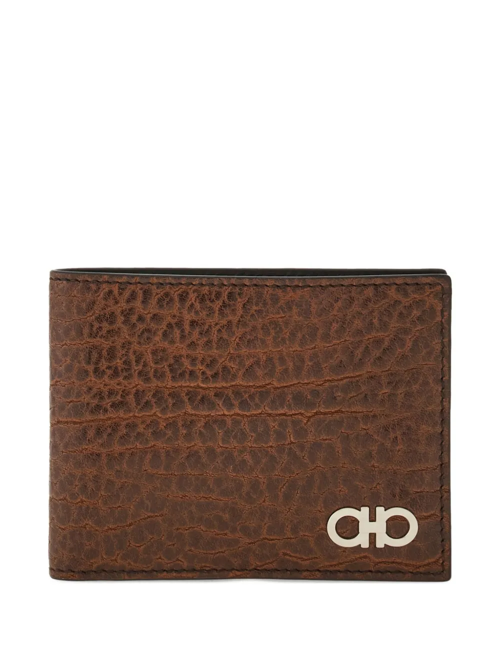 

Кошелек с декором Gancini Ferragamo, коричневый