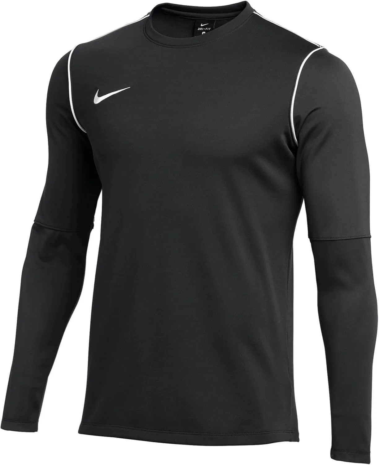 Футболка активная Nike, длинный рукав, цвет Black/White/White