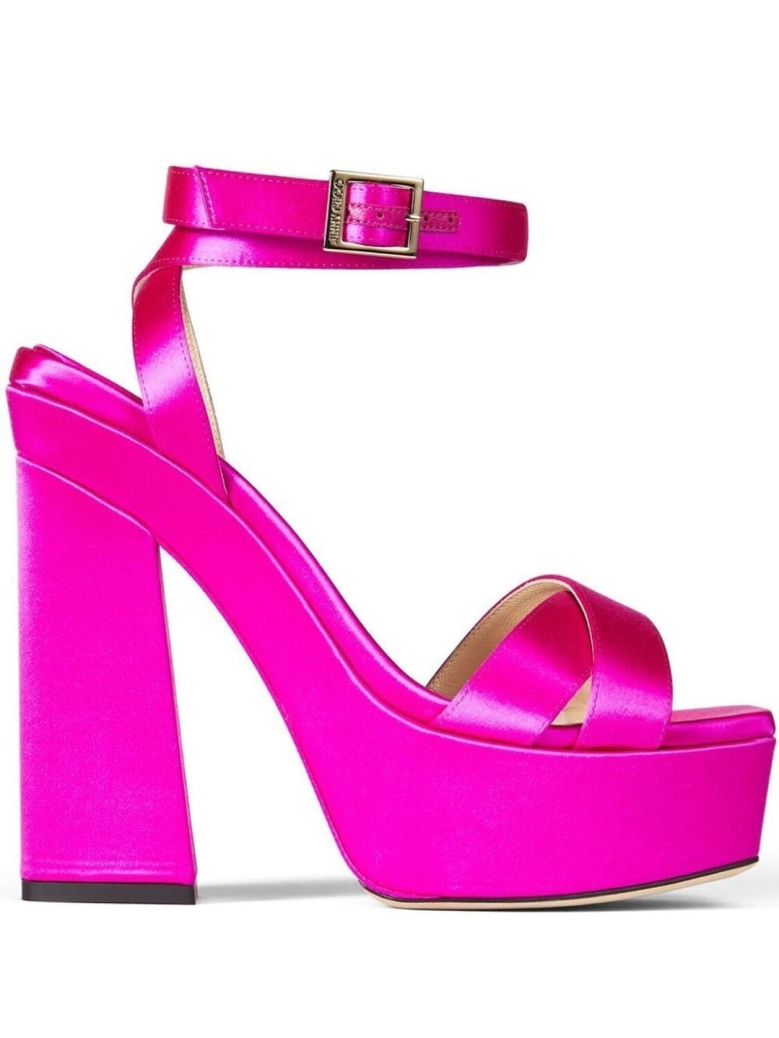 

Jimmy Choo босоножки Gaia 140 на платформе, розовый