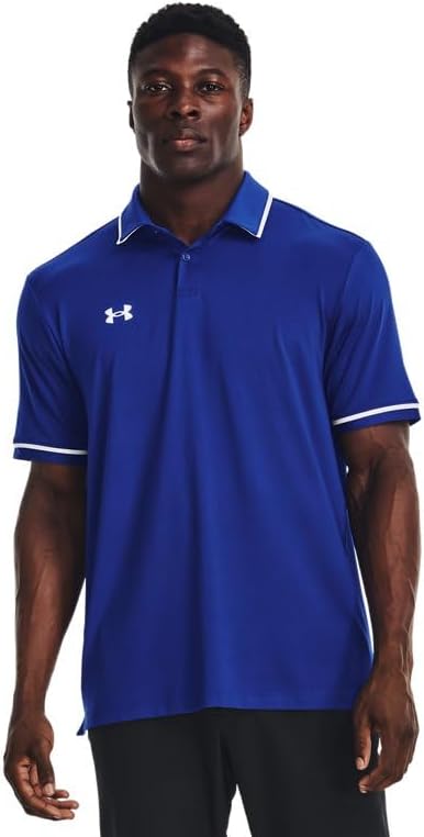 

Under Armour мужская футболка-поло Tipped Teams Performance, Royal/White, Белый, Under Armour мужская футболка-поло Tipped Teams Performance, Royal/White