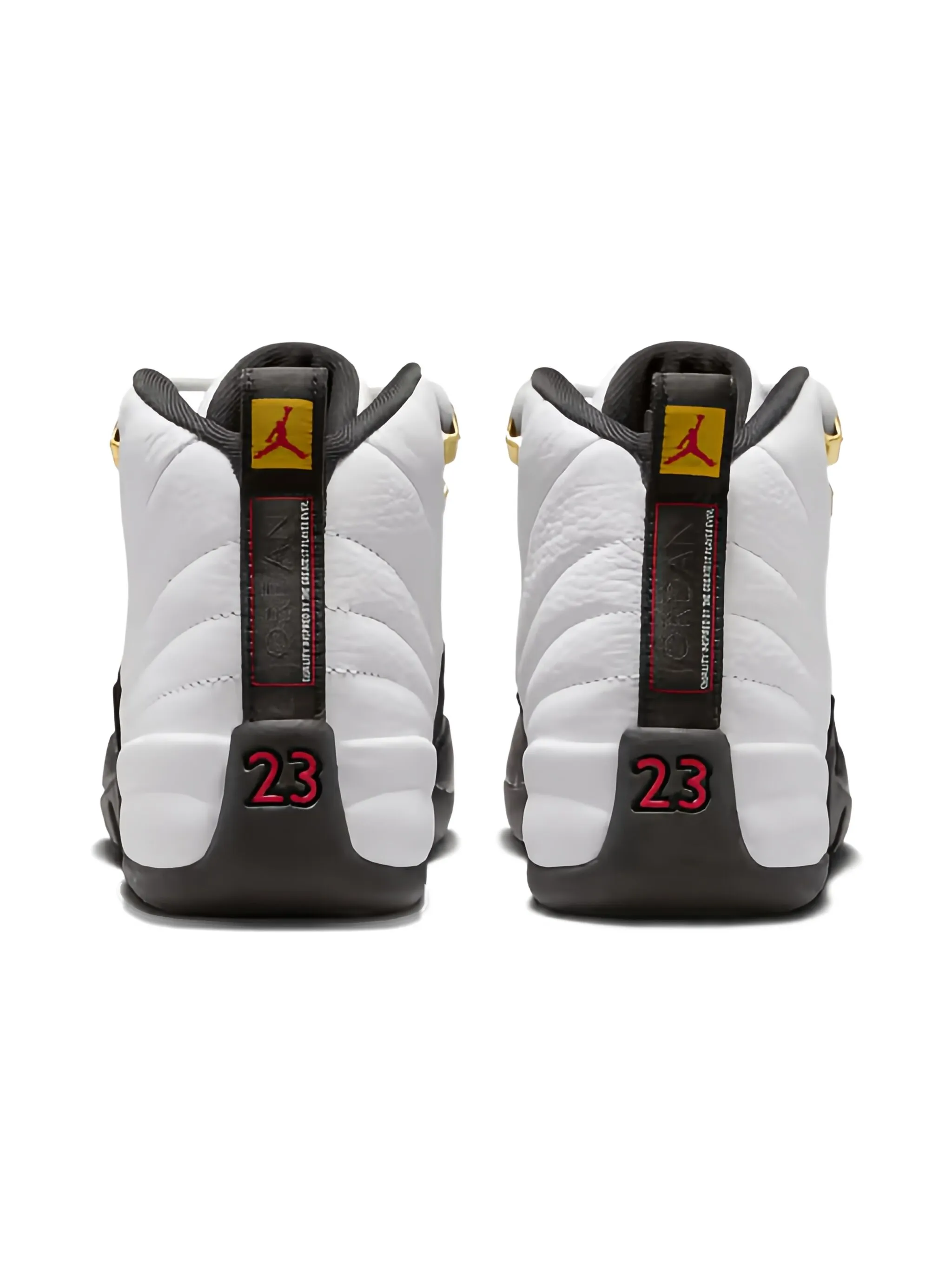 Кроссовки Air Jordan 12 в стиле ретро GS Jordan Kids, белый — фото 2