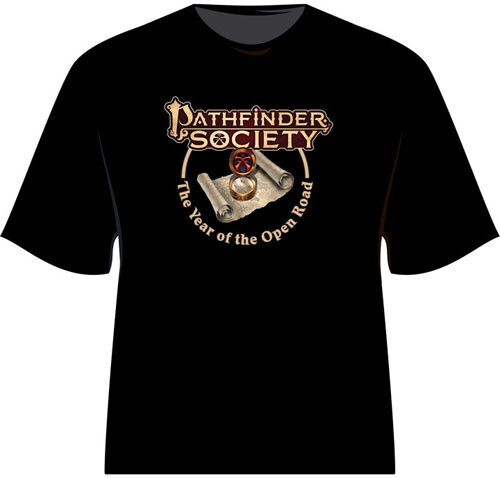 

Аксессуары OffWorld Designs OffWorld Designs T-Shirt: Pathfinder Society - Year of Open Road (Small)