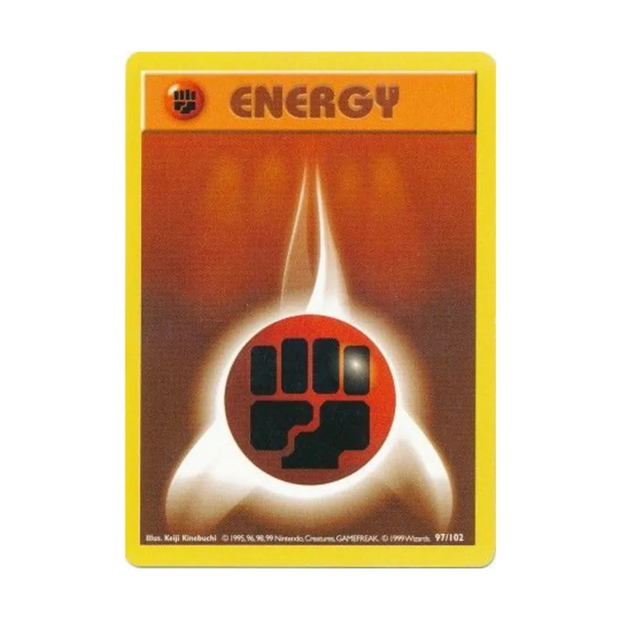 

CCG Боевая энергия (С) #97, Pokemon - Base Set (Shadowless) - Singles