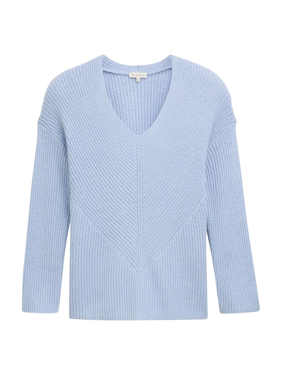 

Свитер Tom Tailor Women +, светло-синий