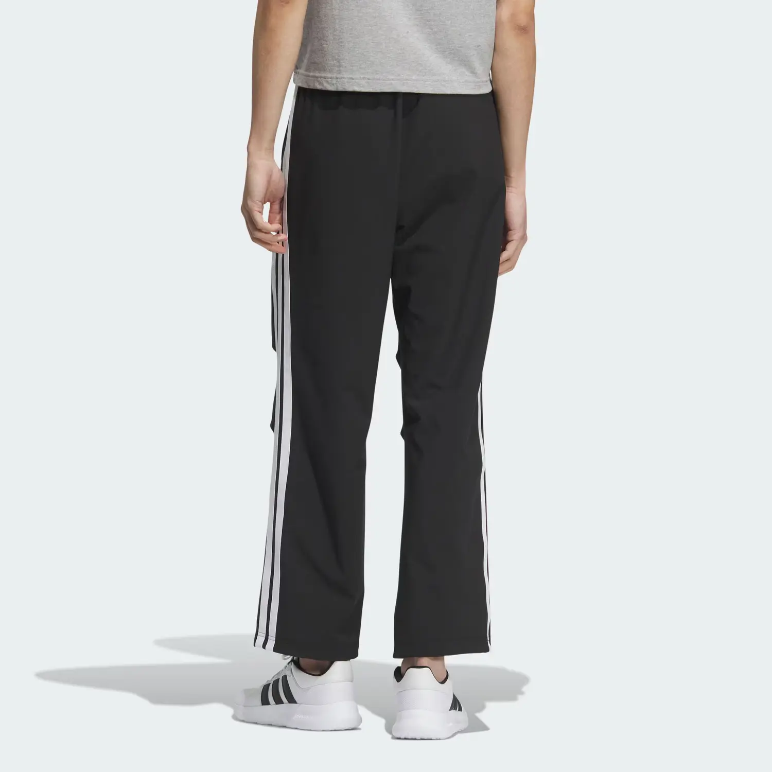 Adidas Повседневные брюки мужские черно-белые — фото 4