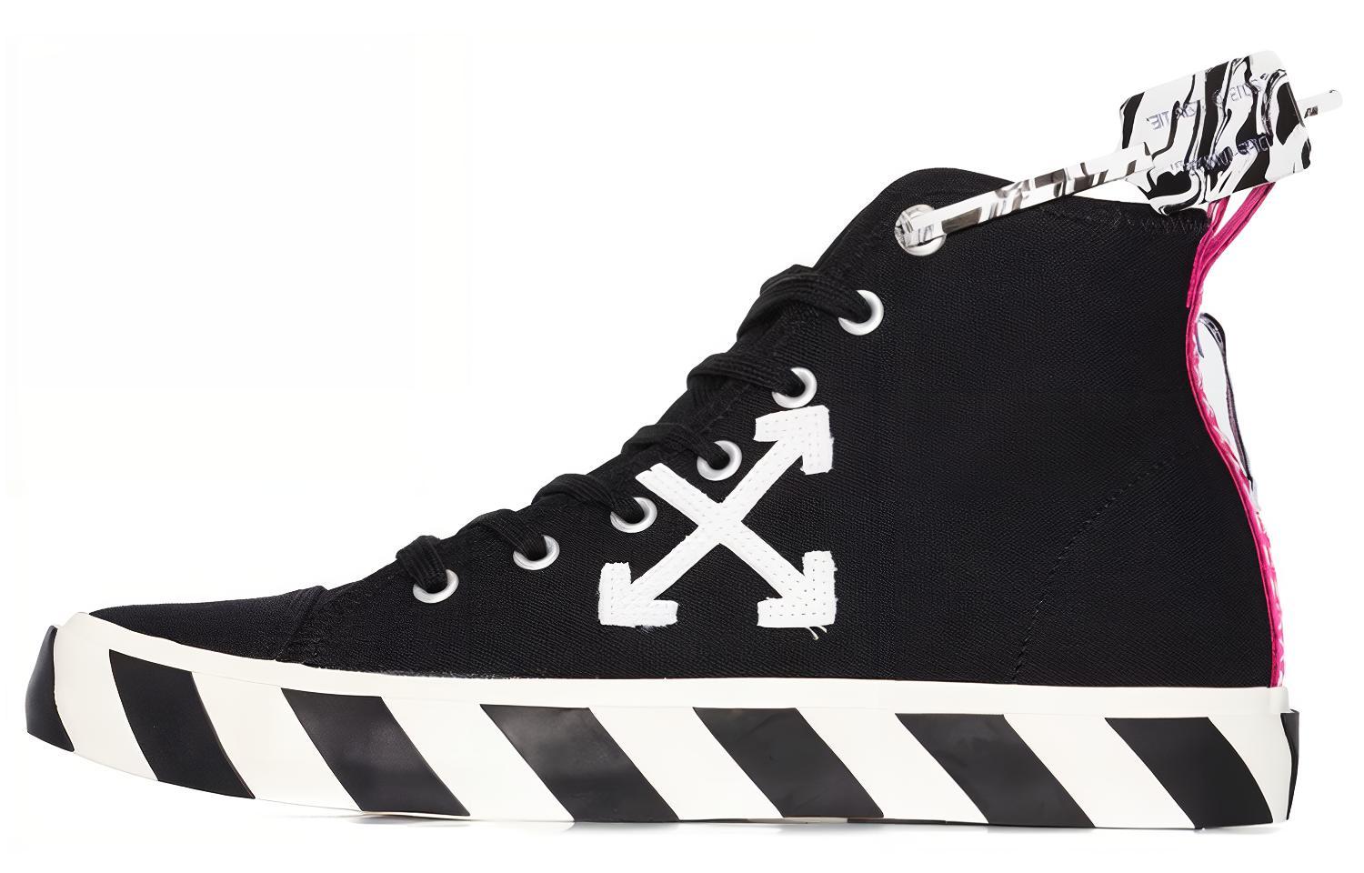 

OFF-WHITE Кроссовки OFF WHITE Vulc Mid «Черно-белые»