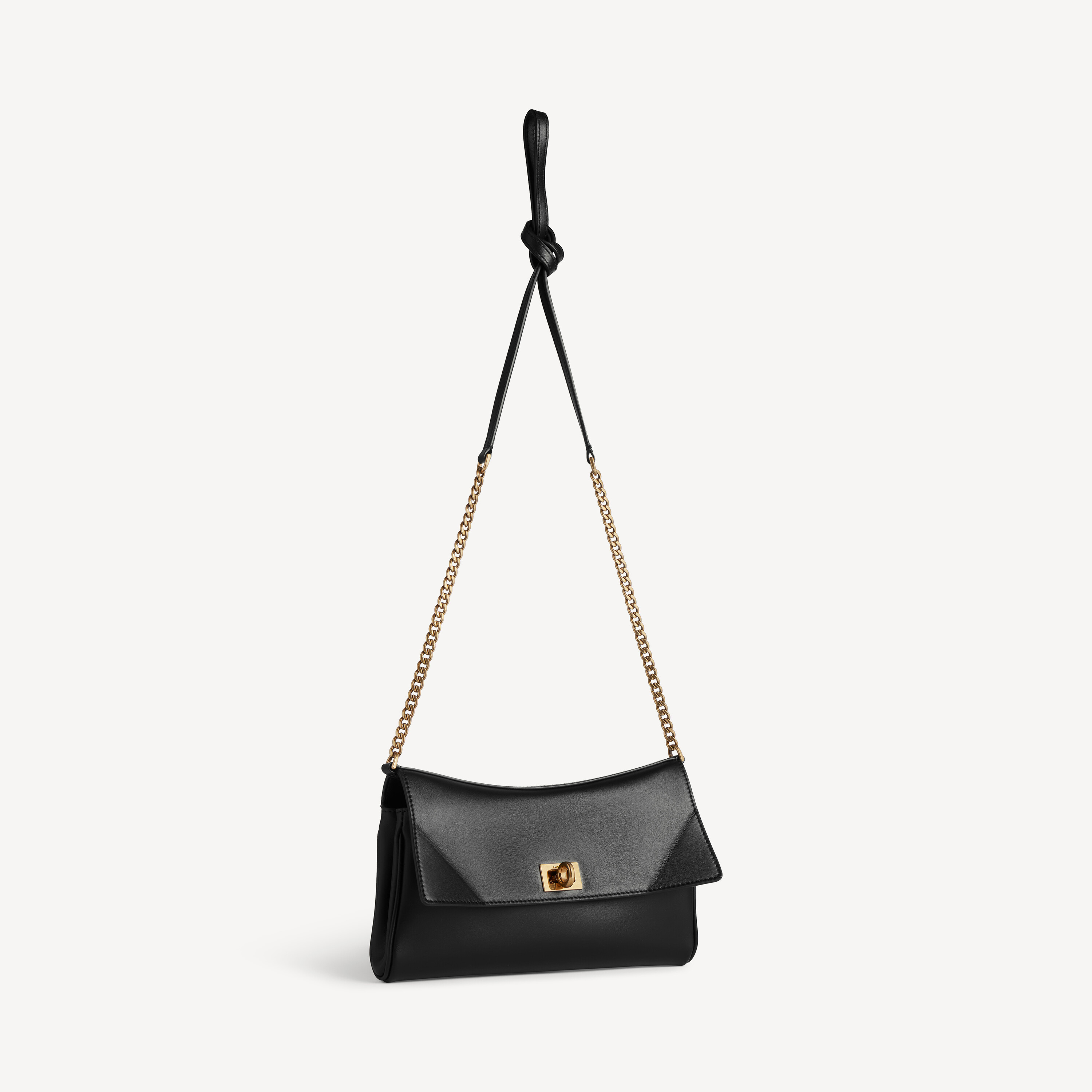 Женский кошелек rodeo на цепочке, черный BALENCIAGA, черный — фото 2