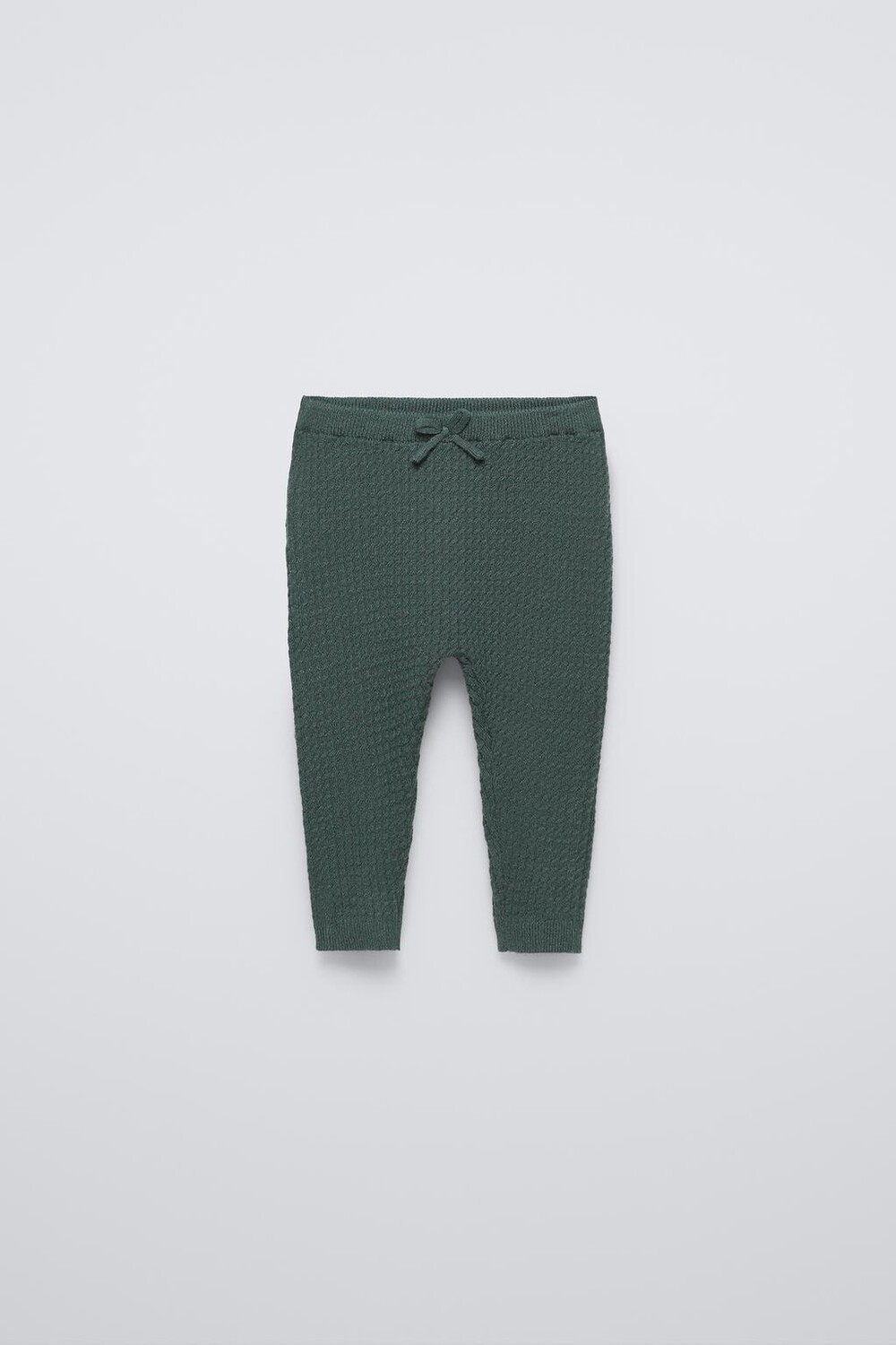 

Леггинсы с клещовым узором ZARA, темно-зеленый