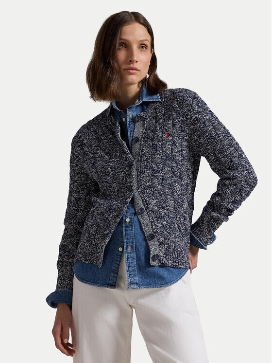 

Кардиган приталенного кроя Polo Ralph Lauren, синий