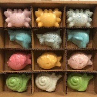 

Бомбочки для ванны, Шипучие животные, Алоэ, 12 шт. Green Garden