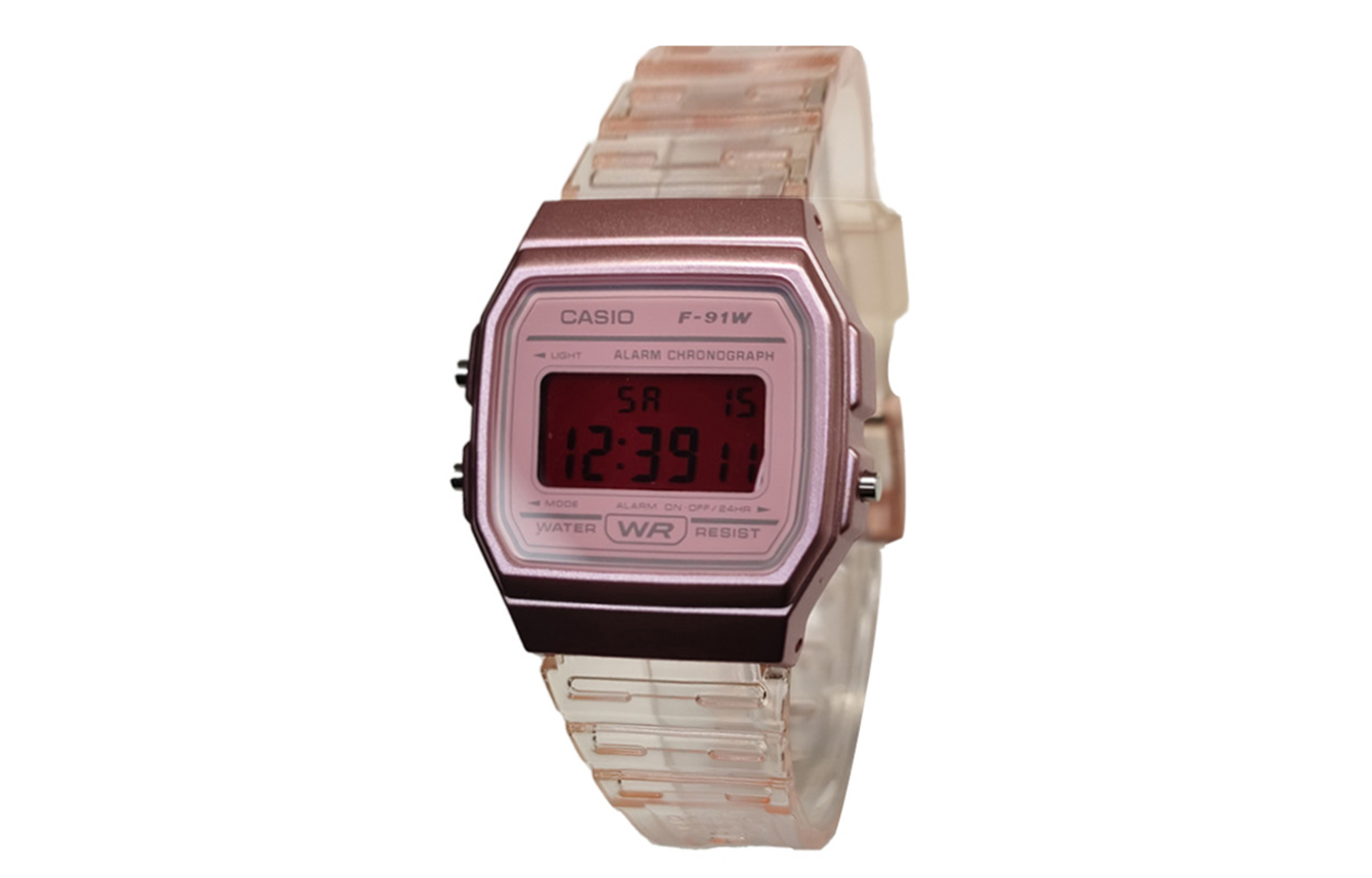 

CASIO Часы Retrofit Series Quartz Movement Resin Strap Watch Women's Watch Red Watch Dial