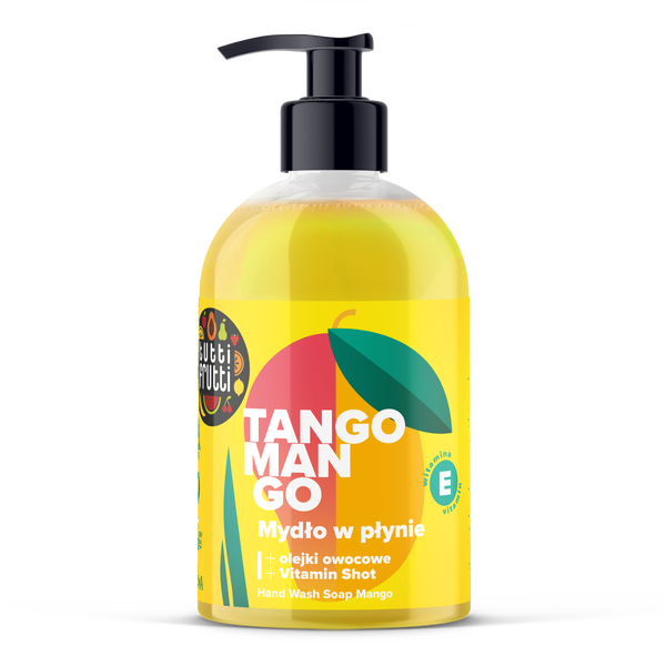 

Жидкое мыло с фруктовыми маслами и витамином Е, 500 мл Tutti Frutti Tango mango