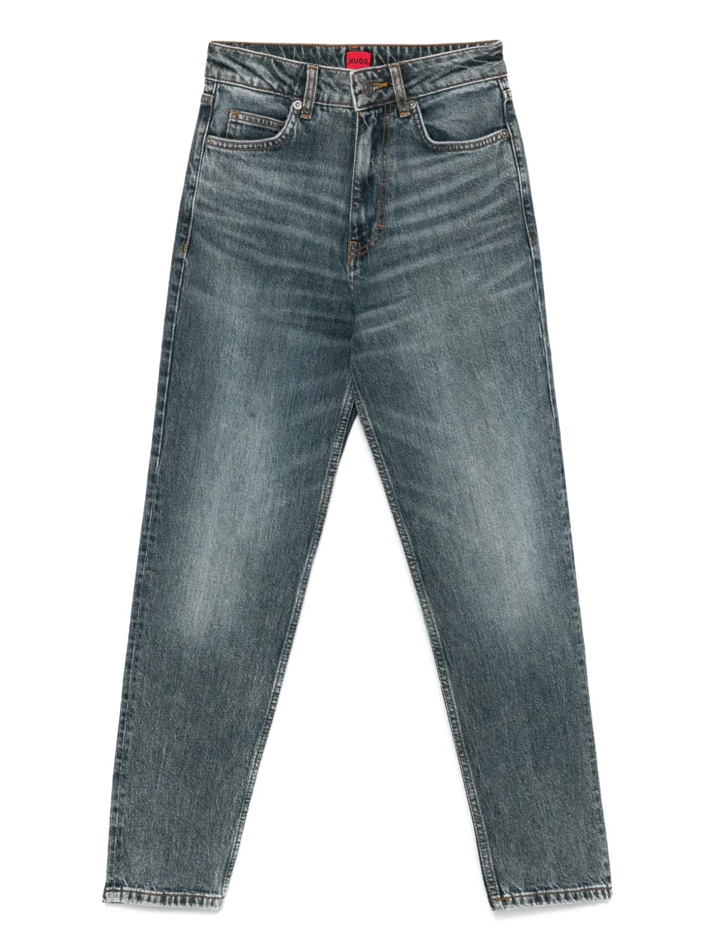 

Джинсы Mom HUGO, синий