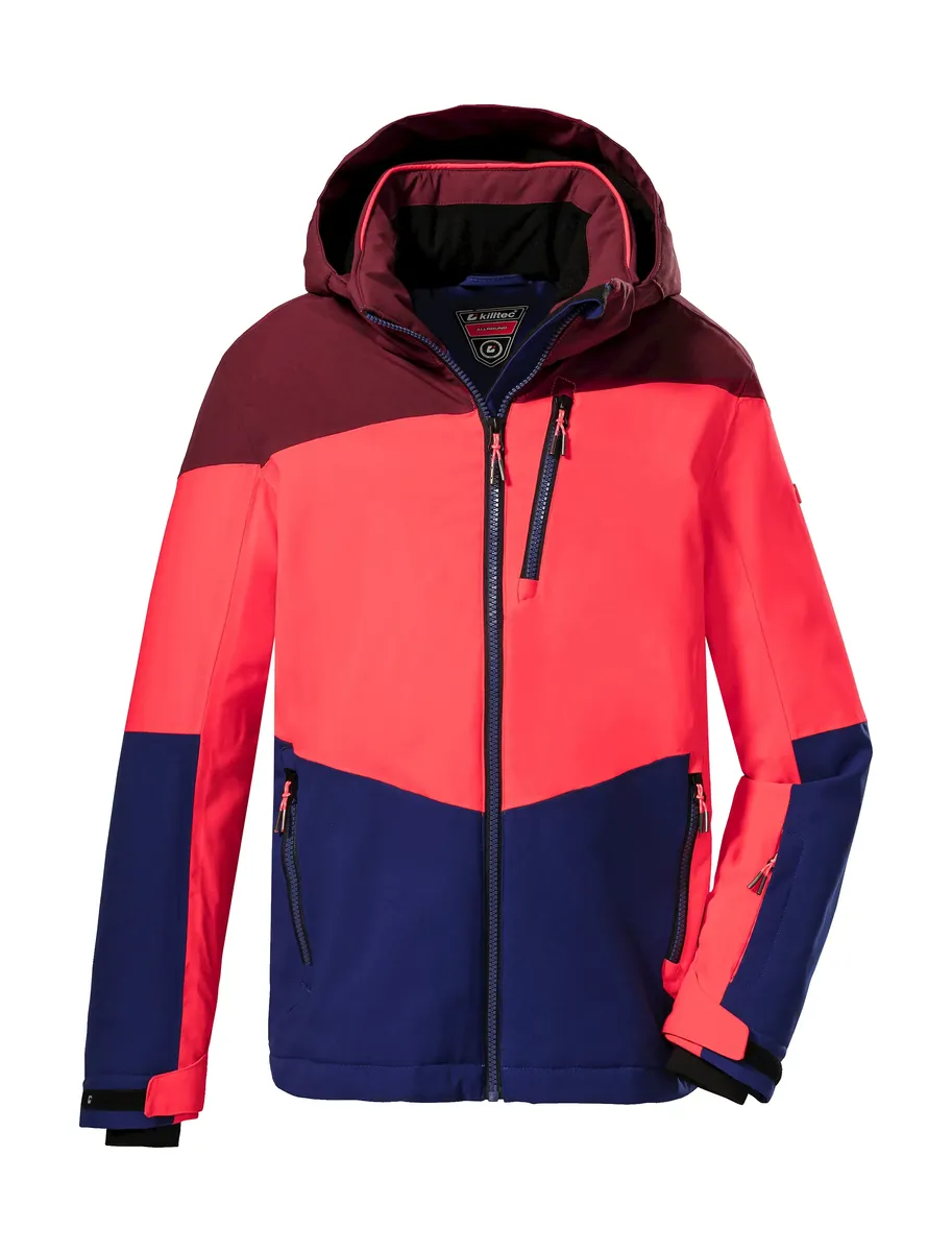 

Лыжная куртка Killtec "KSW 161 BYS SKI JCKT", цвет Burgund