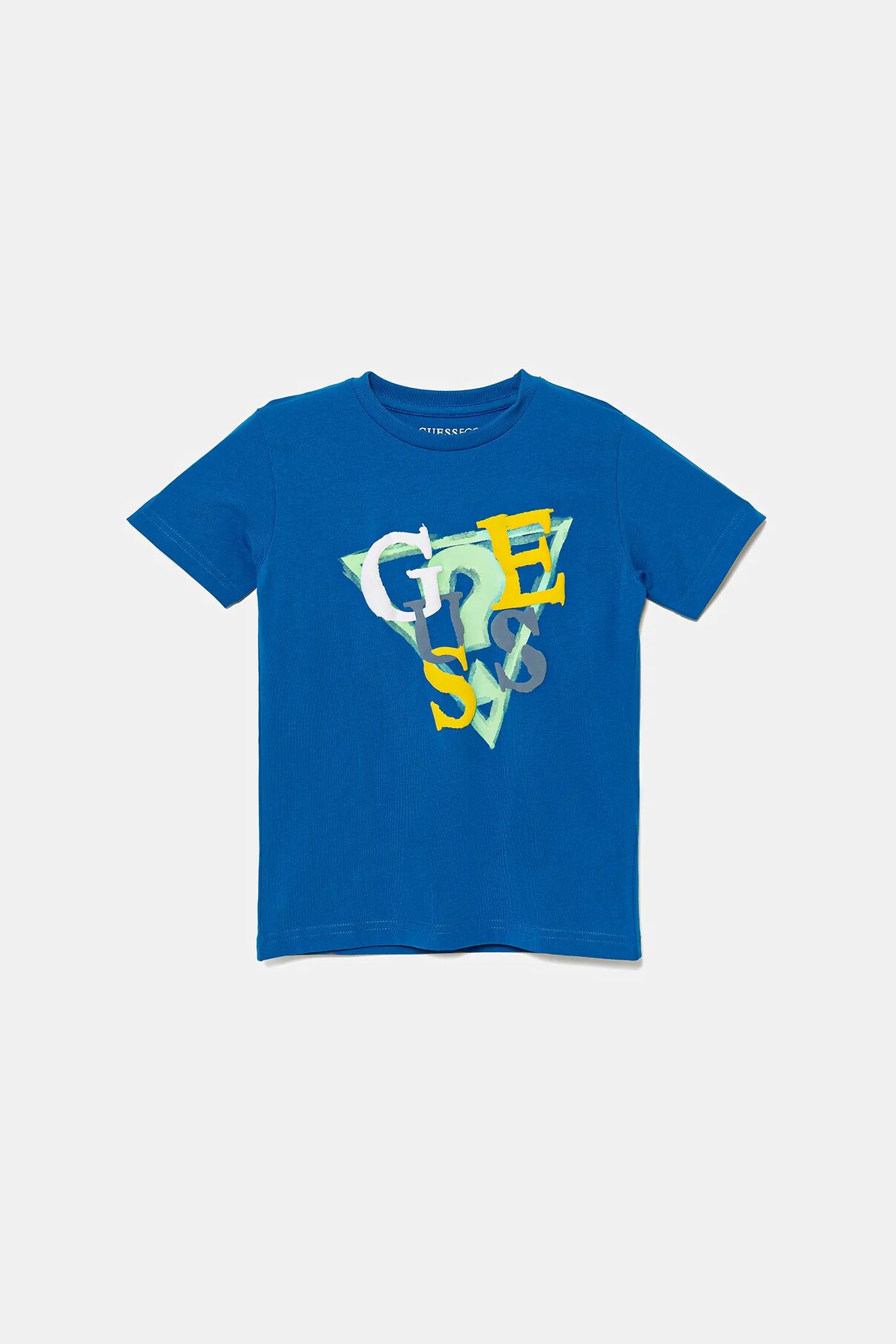 

Футболка из хлопка для детей Guess, синий