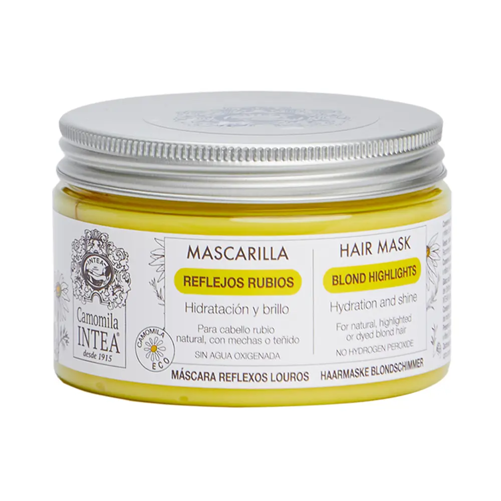 

Маска для волос Camomila mascarilla reflejos rubios Camomila Intea, 250 мл.