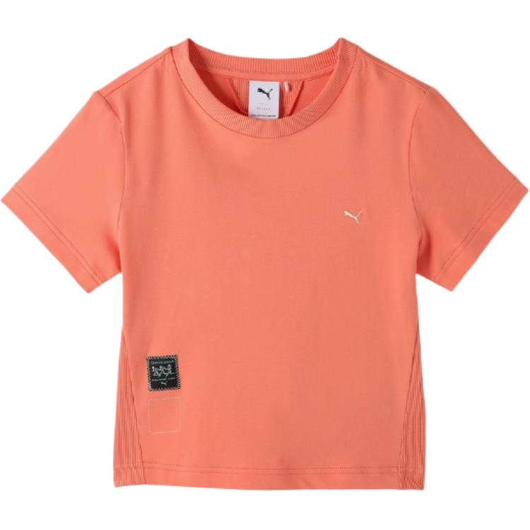 

PUMA Ретро футболка Regular женская розовая, Розовый, PUMA Ретро футболка Regular женская розовая