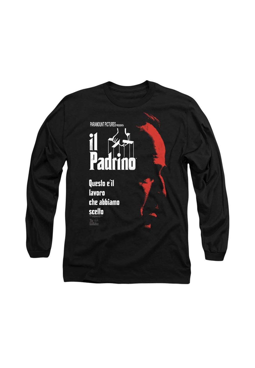 

Топ с длинными рукавами GODFATHER ITALIAN PROFILE Cotton Soul, черный