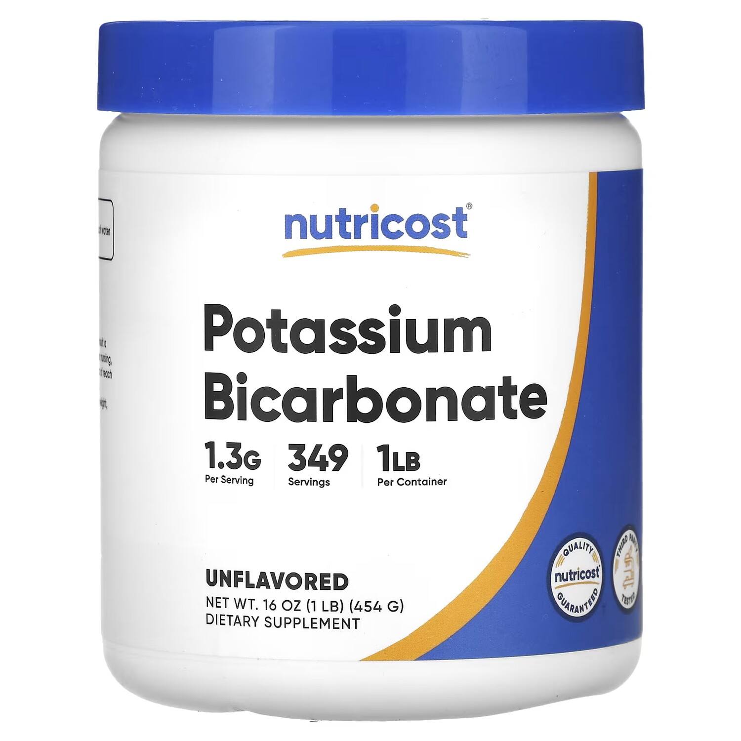 

Бикарбонат калия Nutricost, 454 г