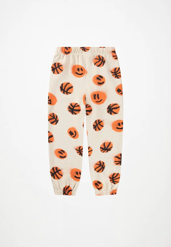 Унисекс спортивные штаны adan из мягкой ткани Molo, Beige/Orange — фото 3