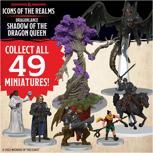 

Фигурки D&D Icons Of The Realms Miniatures (Set 25): Dragonlance Booster Brick Wizards of the Coast
