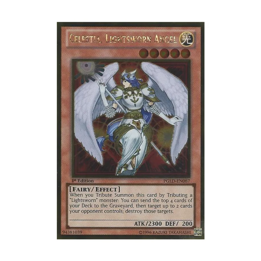 

CCG Селестия, Ангел-клятвенник Свету (редкий золотой), Yu-Gi-Oh - Premium Gold - Singles