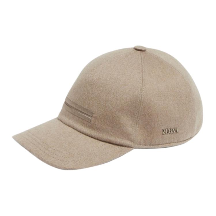 

Ermenegildo Zegna Кепка Zegna с вышитым узором, Beige