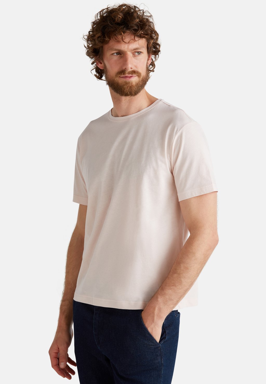

Базовая футболка IN LIGHTWEIGHT United Colors of Benetton, светло-розовый