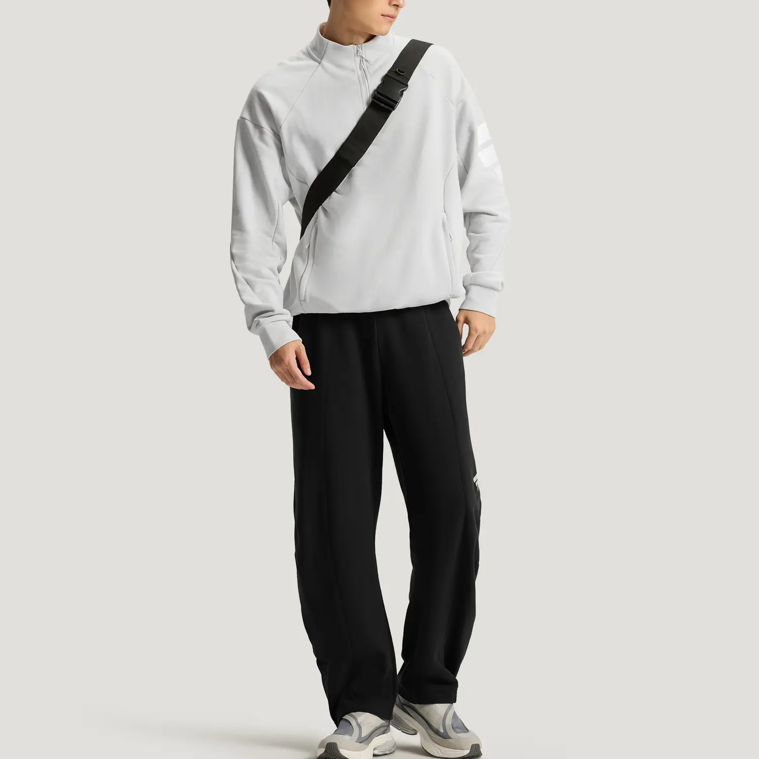 FOS KNIT JOGGERS повседневные брюки мужские Adidas, черный — фото 4