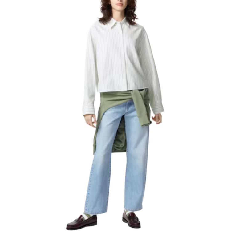 UNIQLO JW Anderson SS25 рубашка женская white — фото 3