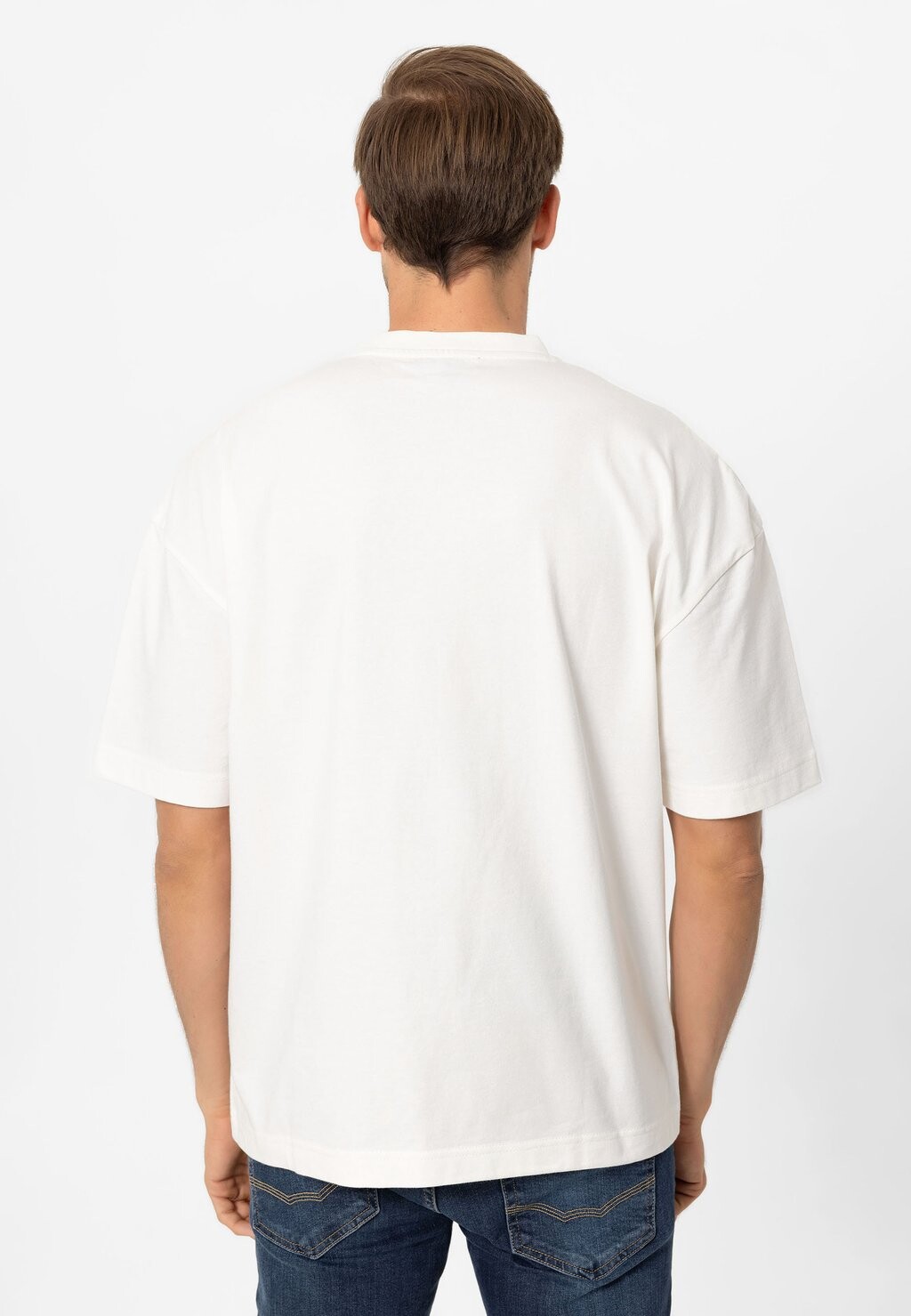 

Базовая футболка OVERSIZE Williot, кремовый