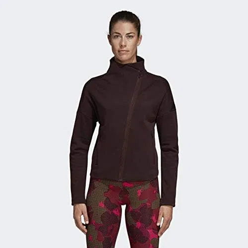 Куртка Athletics Heartracer, adidas, Night Red/Black — фото 4