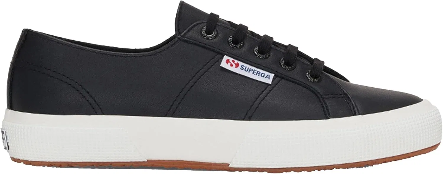 Кроссовки Superga 2750 Nappa, Black Favorio