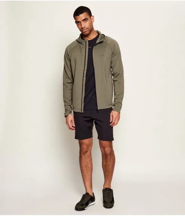 Толстовка Sicon Active regular fit Boss Green, оливково-зеленый — фото 2