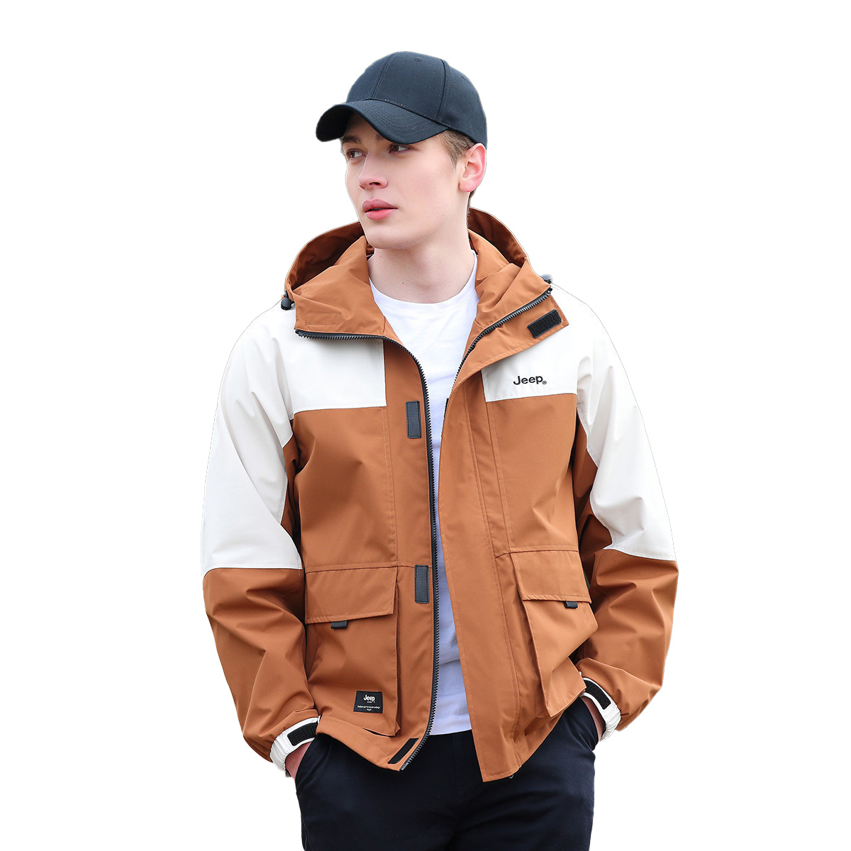 

Jeep Мужская куртка в стиле ранчо, Oak Tree Brown