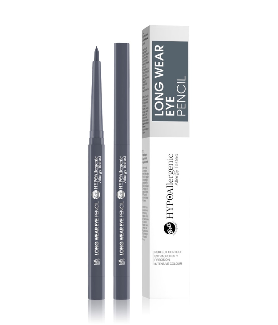 Стойкий карандаш для глаз Bell HYPOAllergenic Long Wear, 06 Grey, 0.3 г — фото 2
