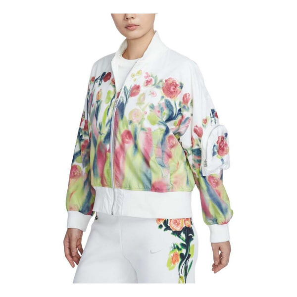 

Куртка sportswear artist collection bomber jacket asia sizing 'sail white' Nike, мультиколор, Белый, Куртка sportswear artist collection bomber jacket asia sizing 'sail white' Nike, мультиколор