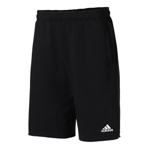 

Шорты men's sports running knit black shorts Adidas, черный