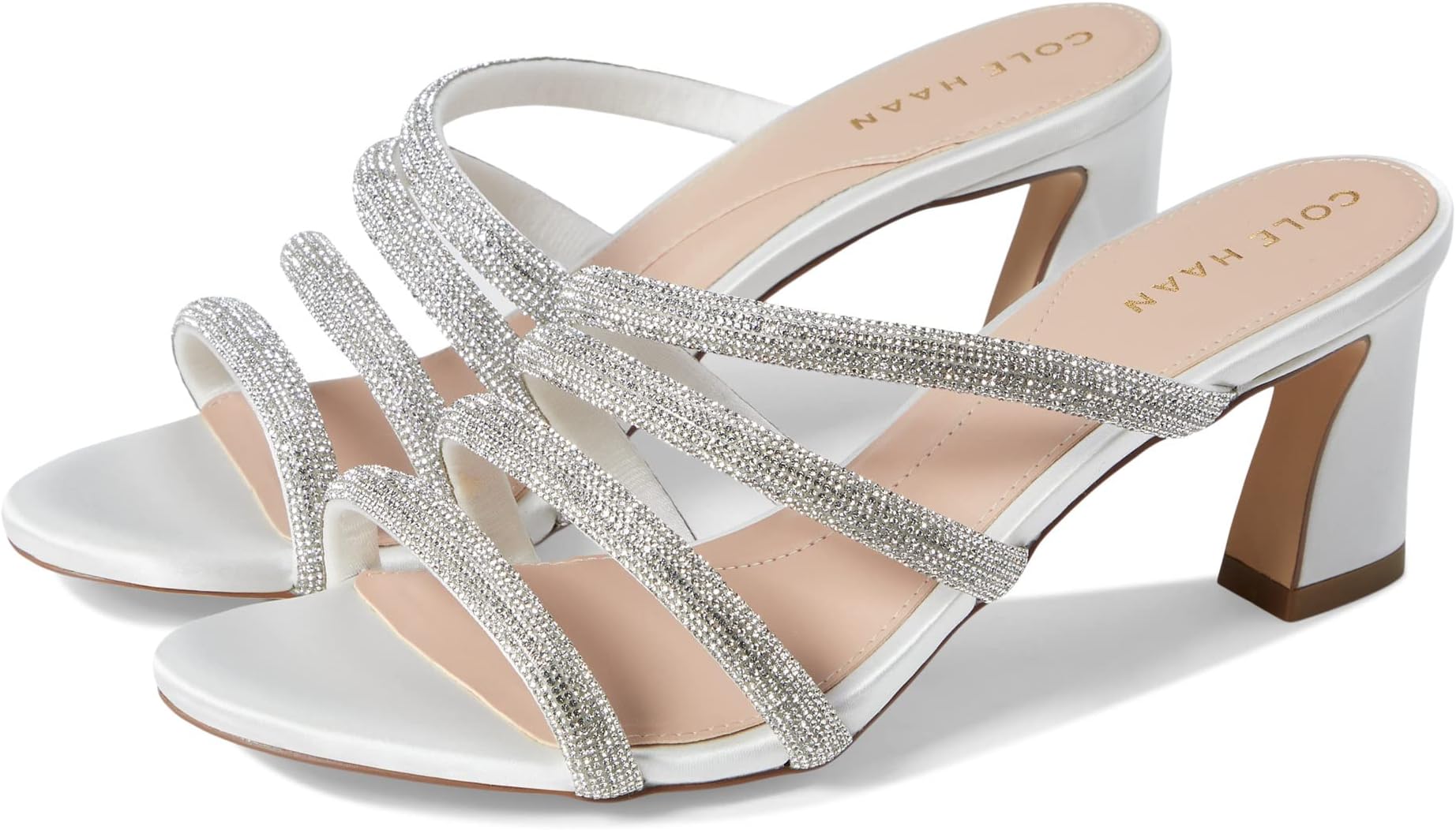 

Сандалии Cole Haan Adella Sandal 65 mm, цвет All Over Crystal