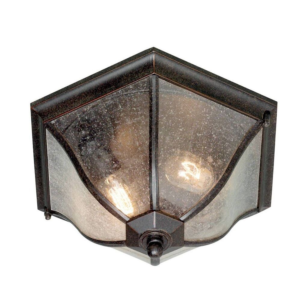 

Потолочный светильник New England, бронза и стекло Elstead Lighting