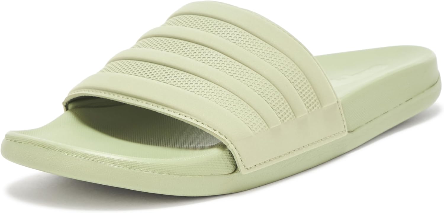 Шлепанцы adidas Adilette Comfort (унисекс), зеленый