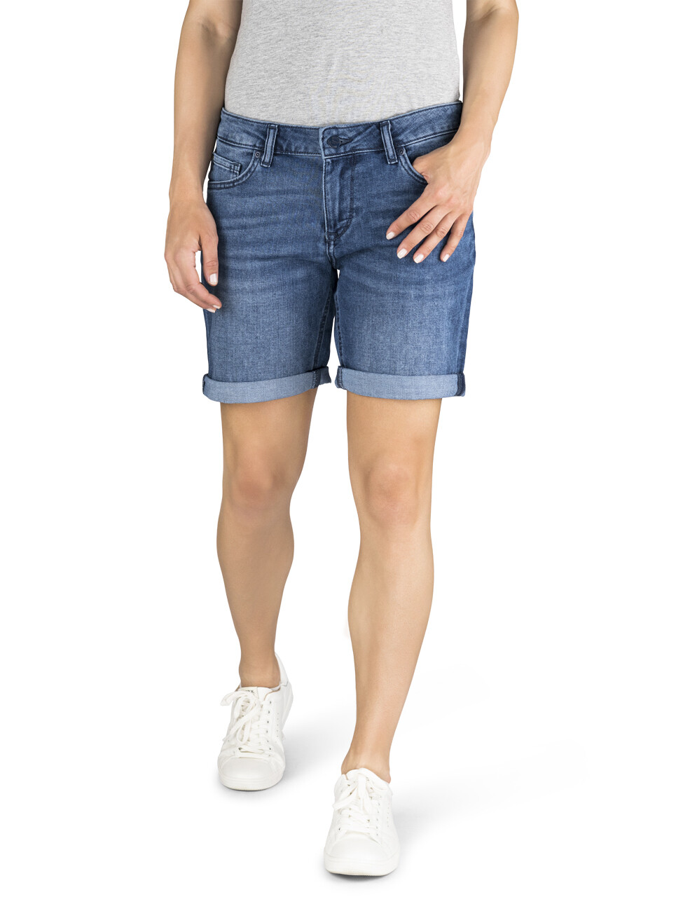 

Шорты Mustang Short Bermuda regular/straight, синий