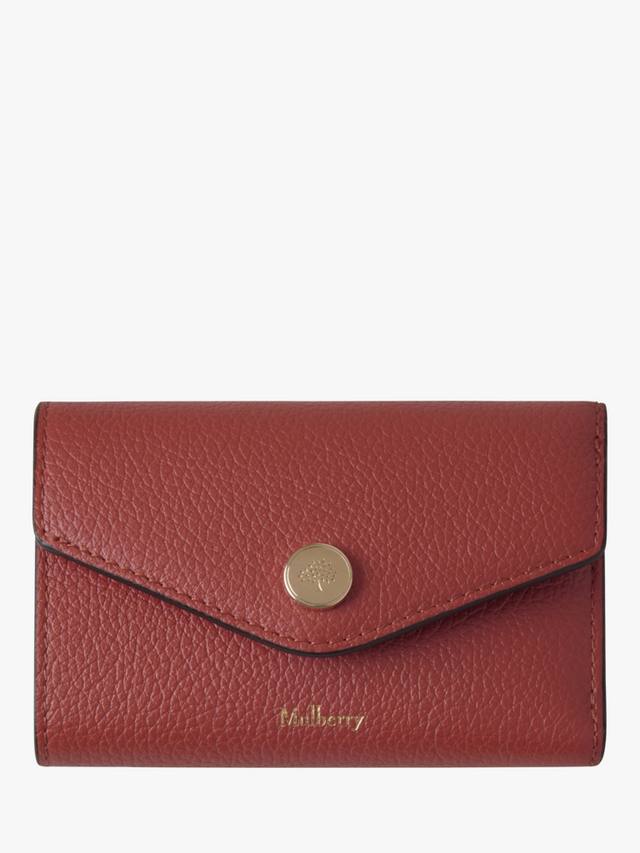 

Складной кожаный кошелёк для нескольких карт Mulberry, Rust